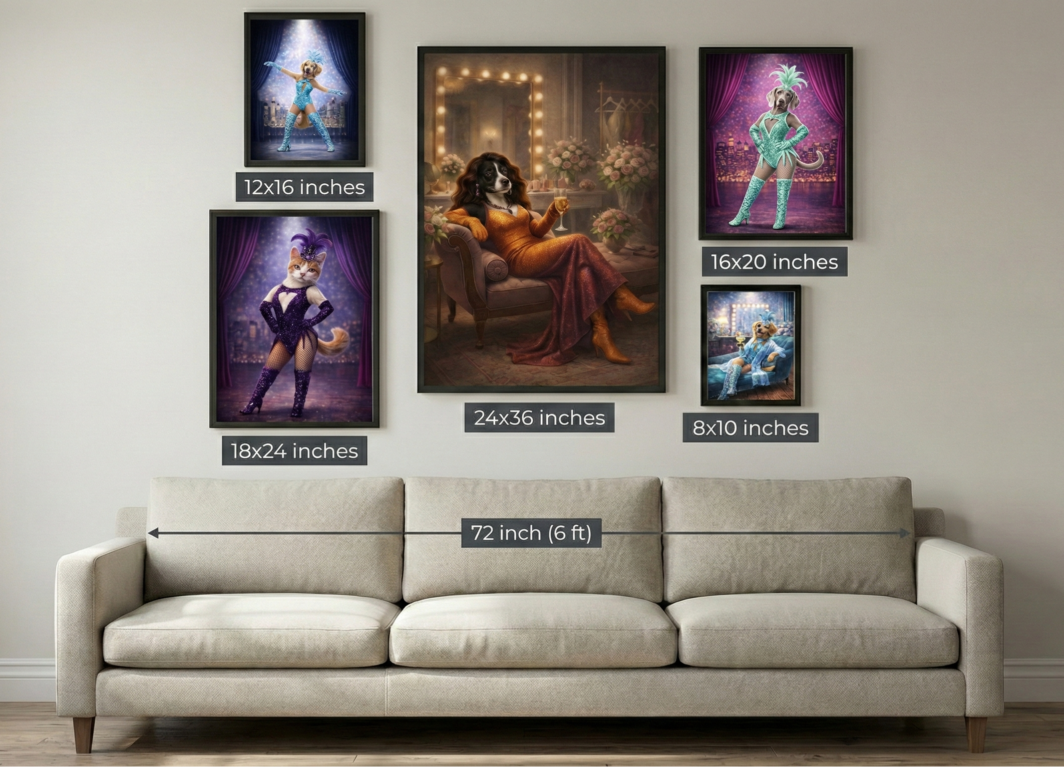 Drag Divas Poster (Unframed)