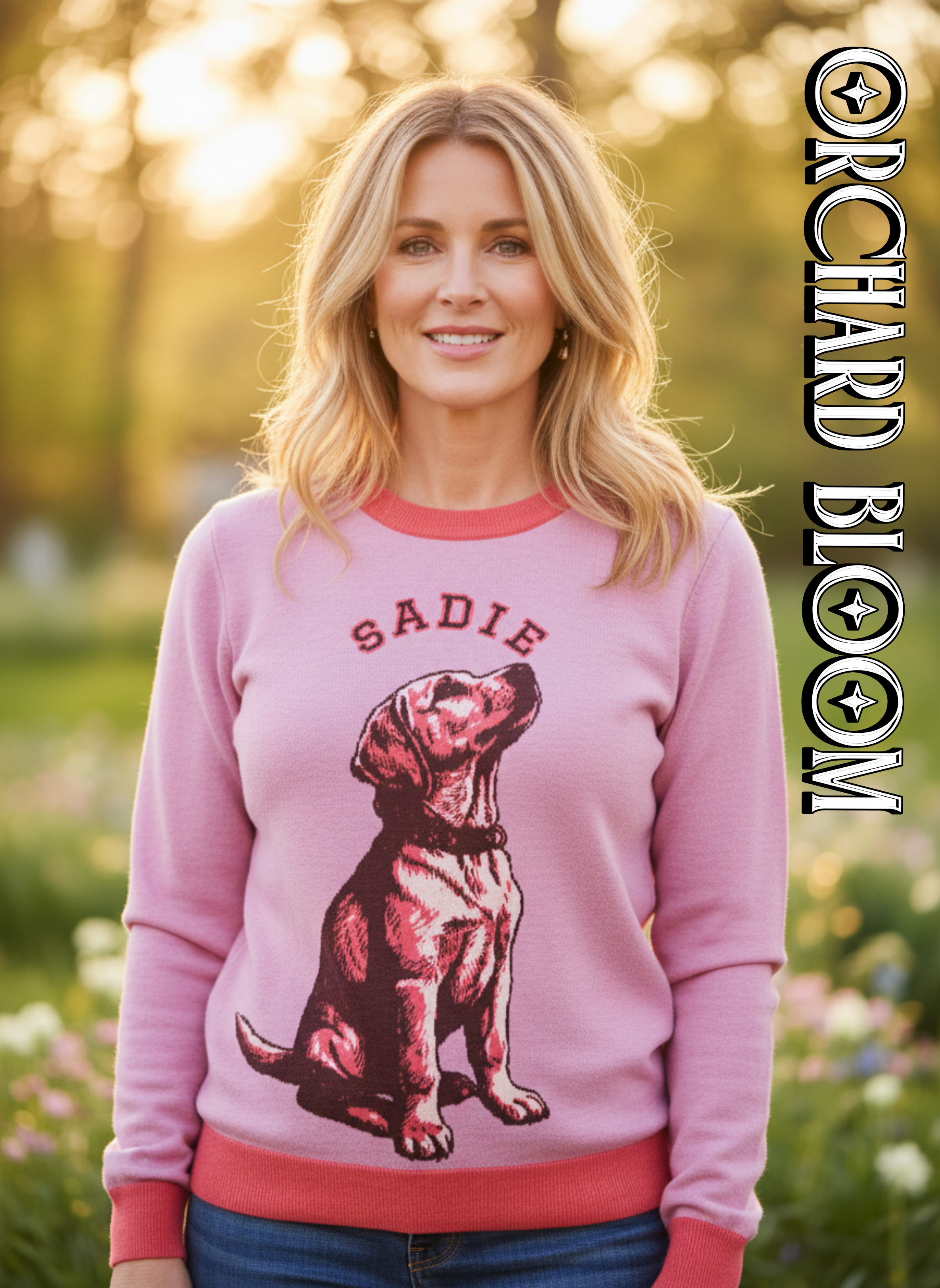 Custom-Knit Crewneck Pet Mascot Sweater (Unisex)